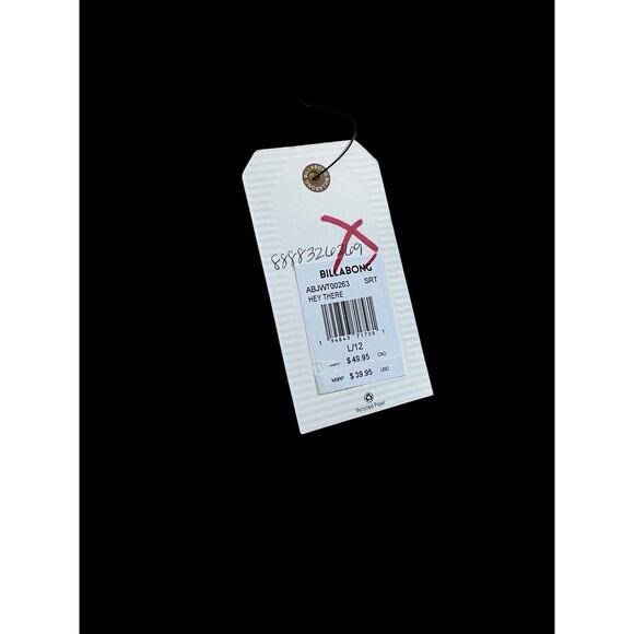 NWT Billabong Cropped Tank Top Yellow/white And Pink  Floral Size LG BoxAK - Picture 4 of 5